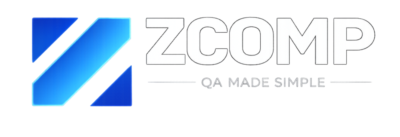 ZCOMP - Professional QA Testing Services Company Logo